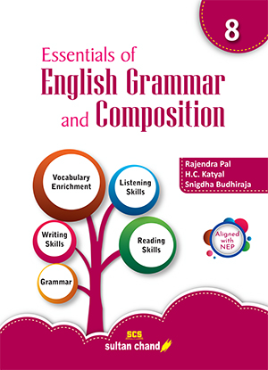 Essentials of English Grammar & Composition (New) - 8