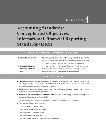 objectives of accounting standards